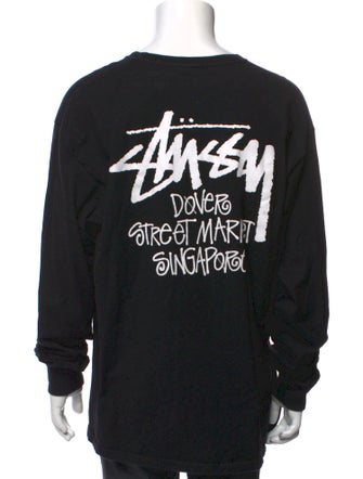 Stüssy Graphic Print Crew Neck T-Shirt