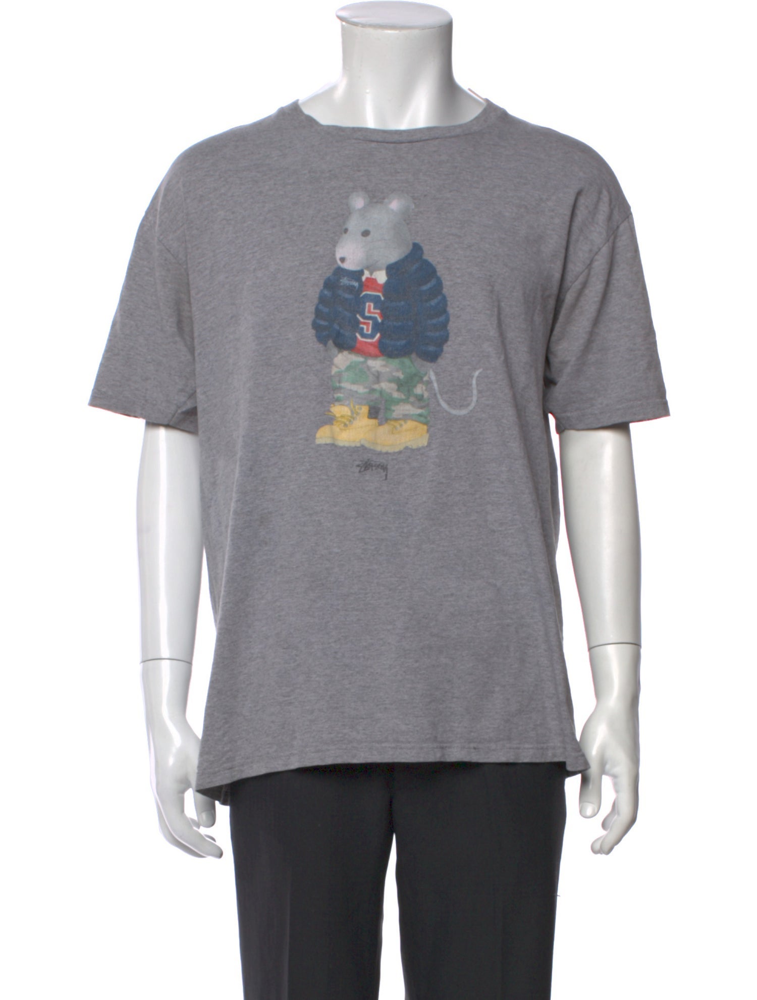 Stüssy Graphic Print Crew Neck T-Shirt