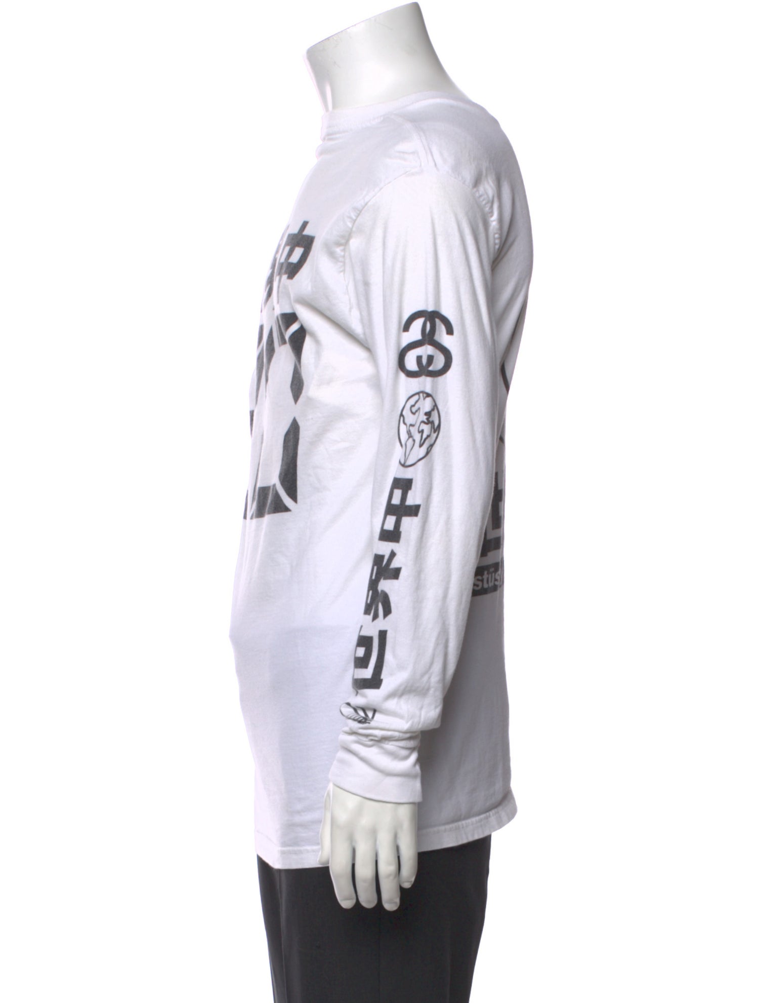 Stüssy Graphic Print Crew Neck T-Shirt