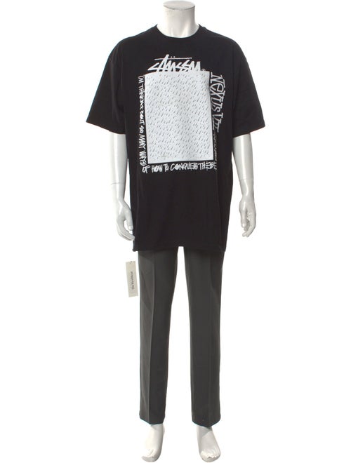 Stüssy Graphic Print Crew Neck T-Shirt