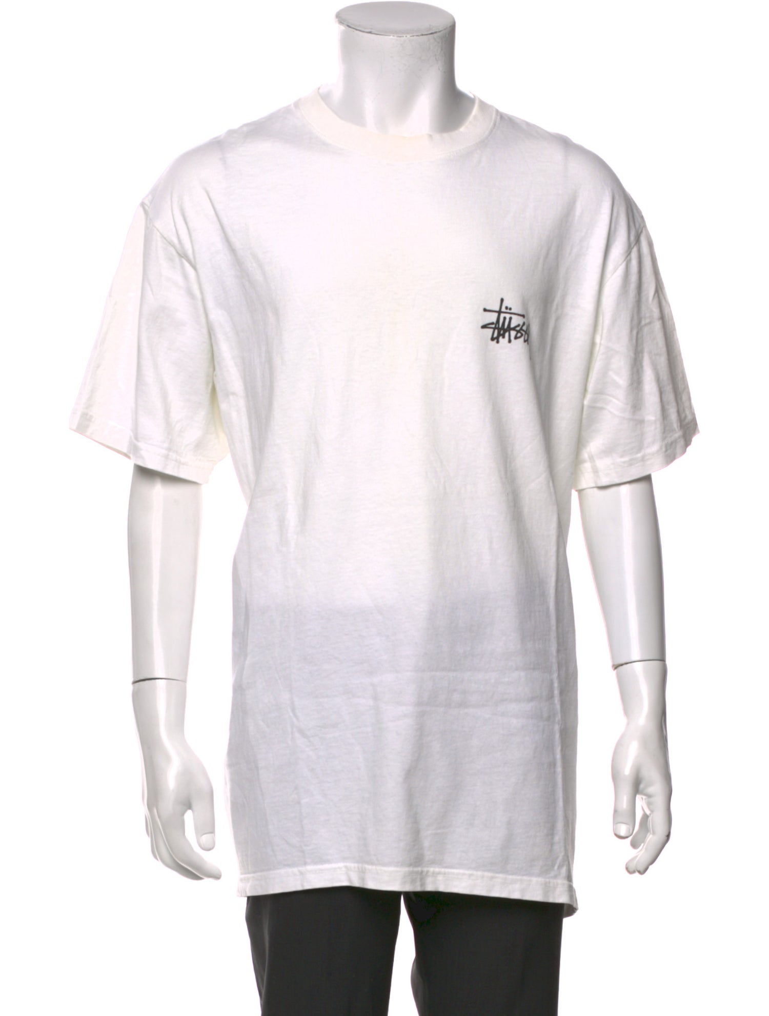 Stüssy Graphic Print Crew Neck T-Shirt