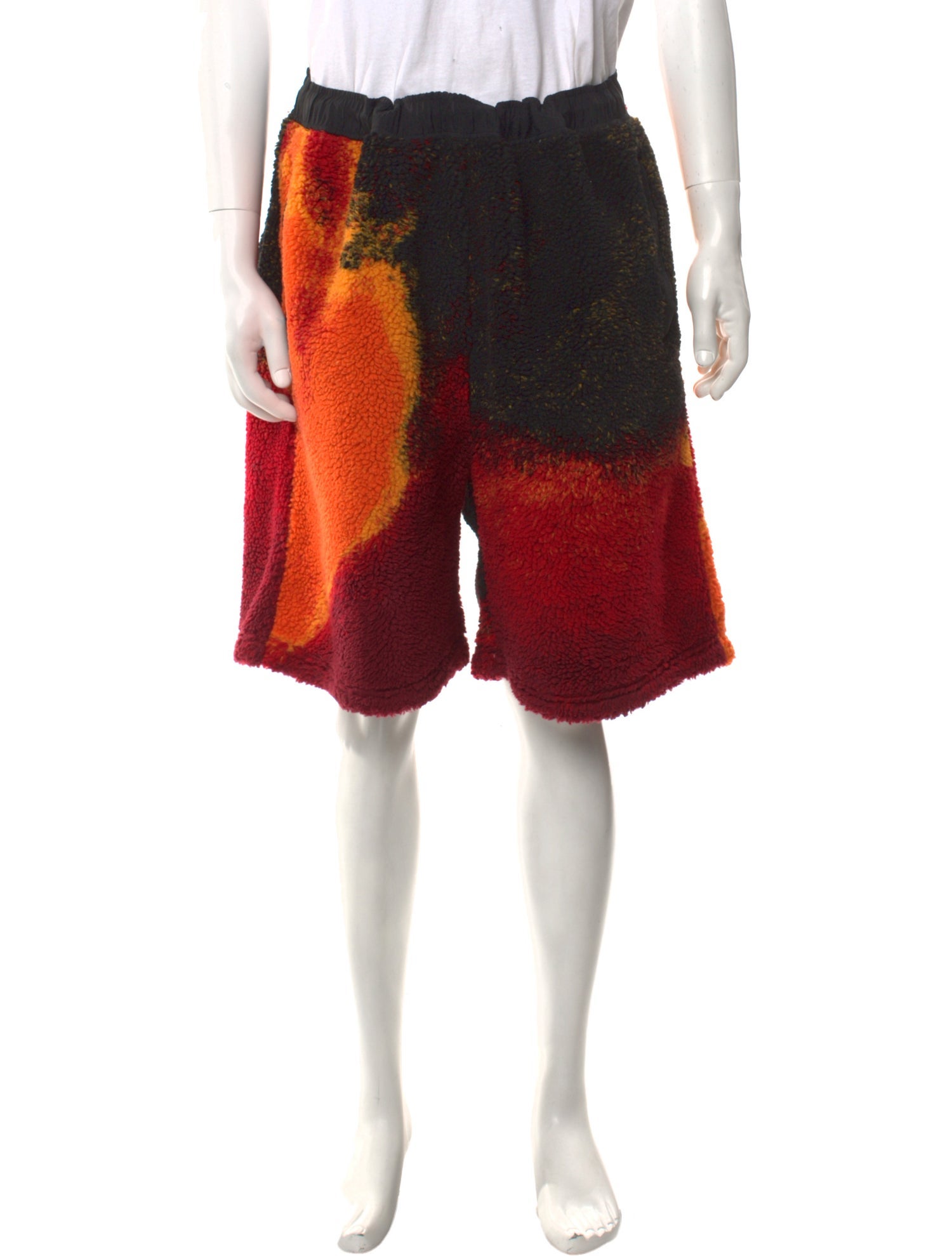 Stüssy 'Lava' Sherpa Jogger Shorts