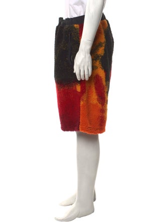 Stüssy 'Lava' Sherpa Jogger Shorts