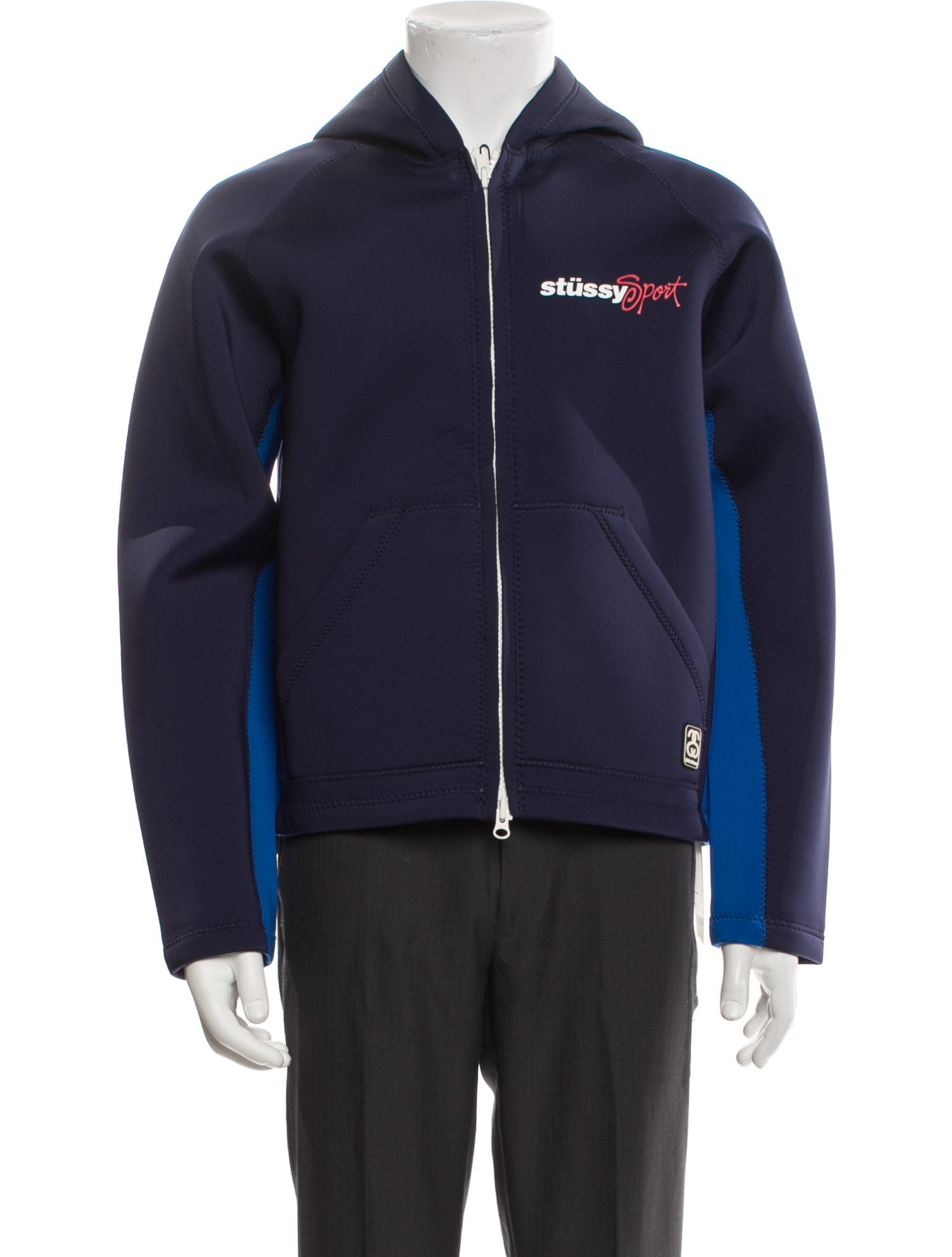 Stüssy Colorblock Pattern Windbreaker w/ Tags