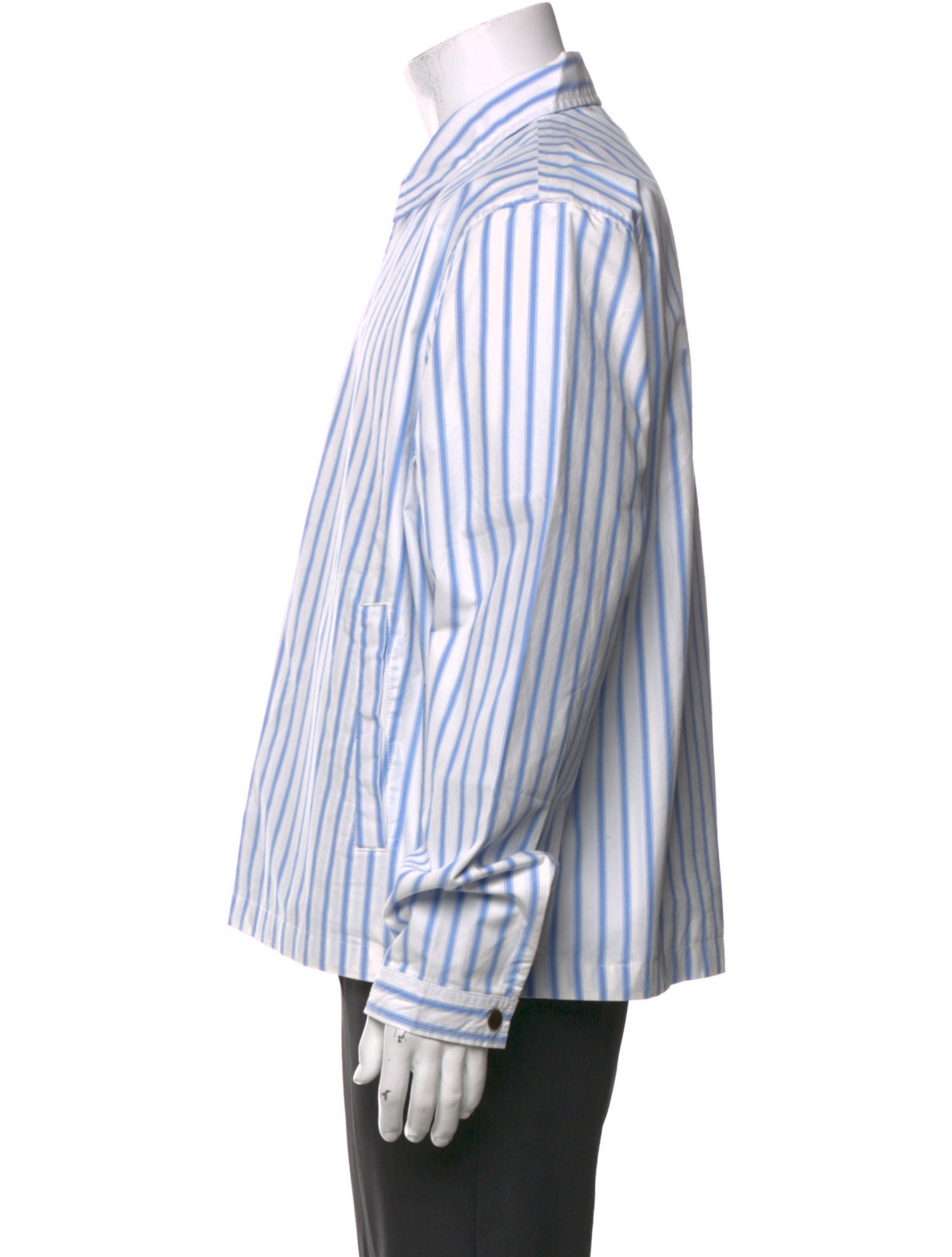 Stüssy Striped Long Sleeve Dress Shirt w/ Tags