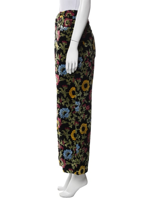 Stüssy Floral Print Wide Leg Pants
