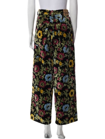 Stüssy Floral Print Wide Leg Pants