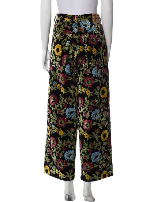 Stüssy Floral Print Wide Leg Pants