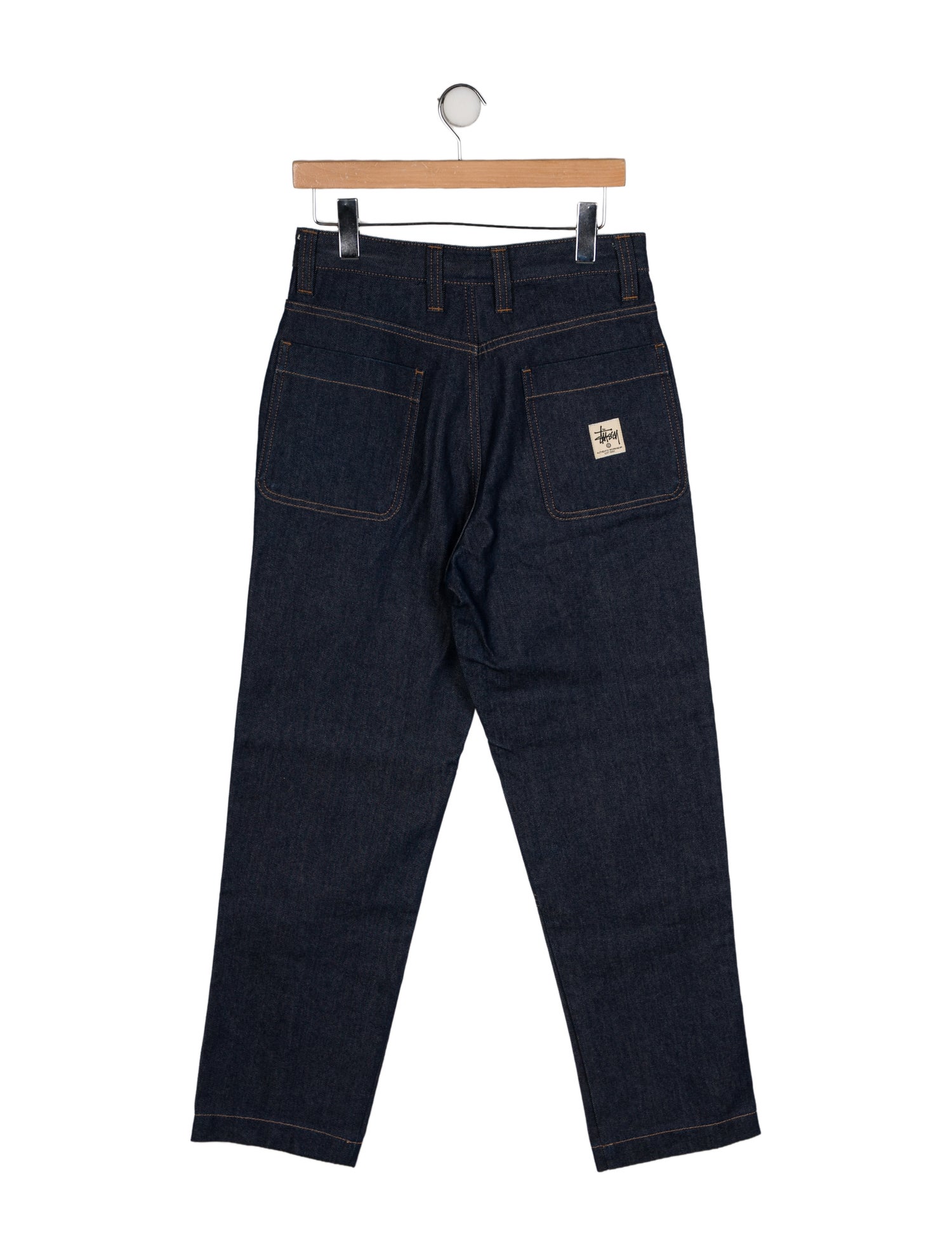 Stüssy High-Rise Straight Leg Jeans