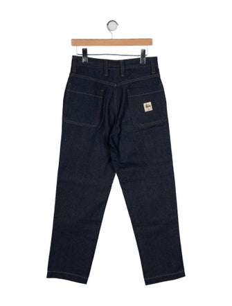 Stüssy High-Rise Straight Leg Jeans
