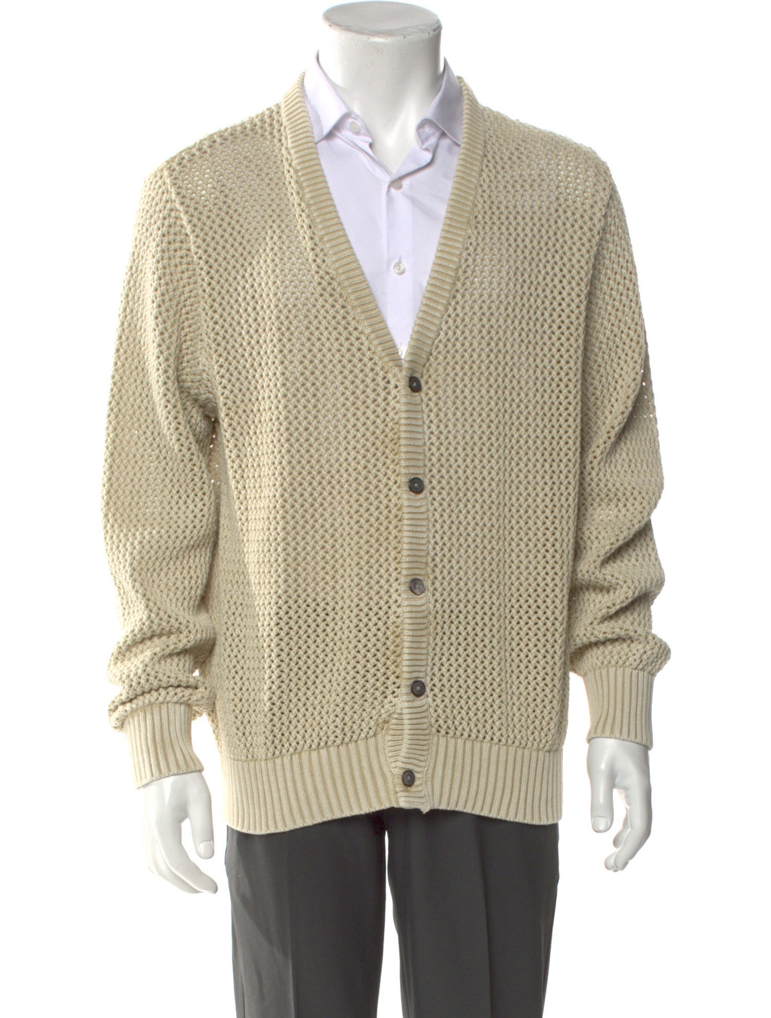 Stüssy V-Neck Long Sleeve Cardigan