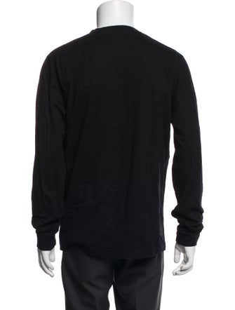 Stüssy Graphic Print Crew Neck Henley