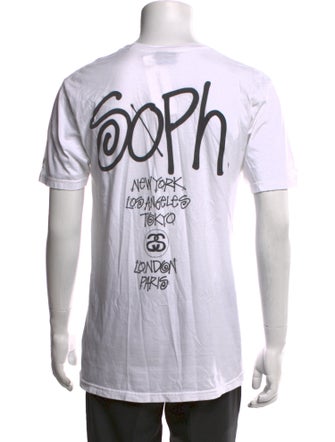 Stüssy Graphic Print Crew Neck T-Shirt