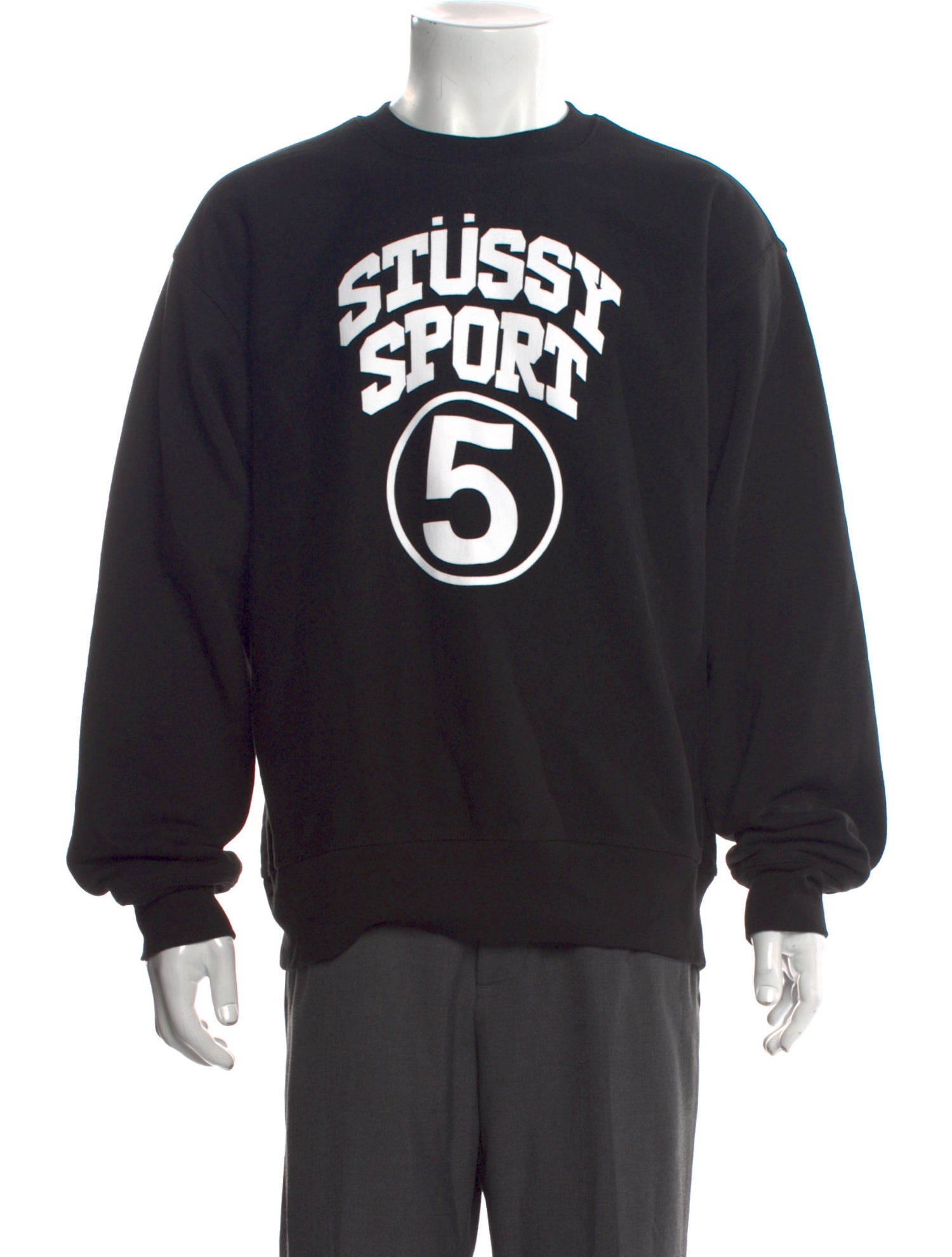 Stüssy Graphic Print Crew Neck Sweatshirt