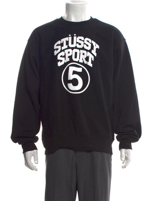 Stüssy Graphic Print Crew Neck Sweatshirt