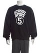 Stüssy Graphic Print Crew Neck Sweatshirt