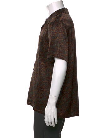 Stüssy Paisley Print Short Sleeve Shirt