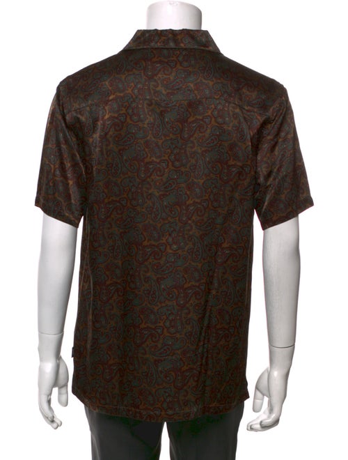 Stüssy Paisley Print Short Sleeve Shirt