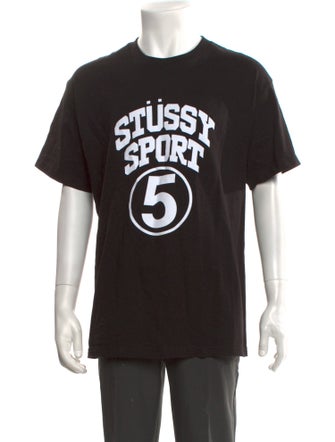 Stüssy Graphic Print Crew Neck T-Shirt