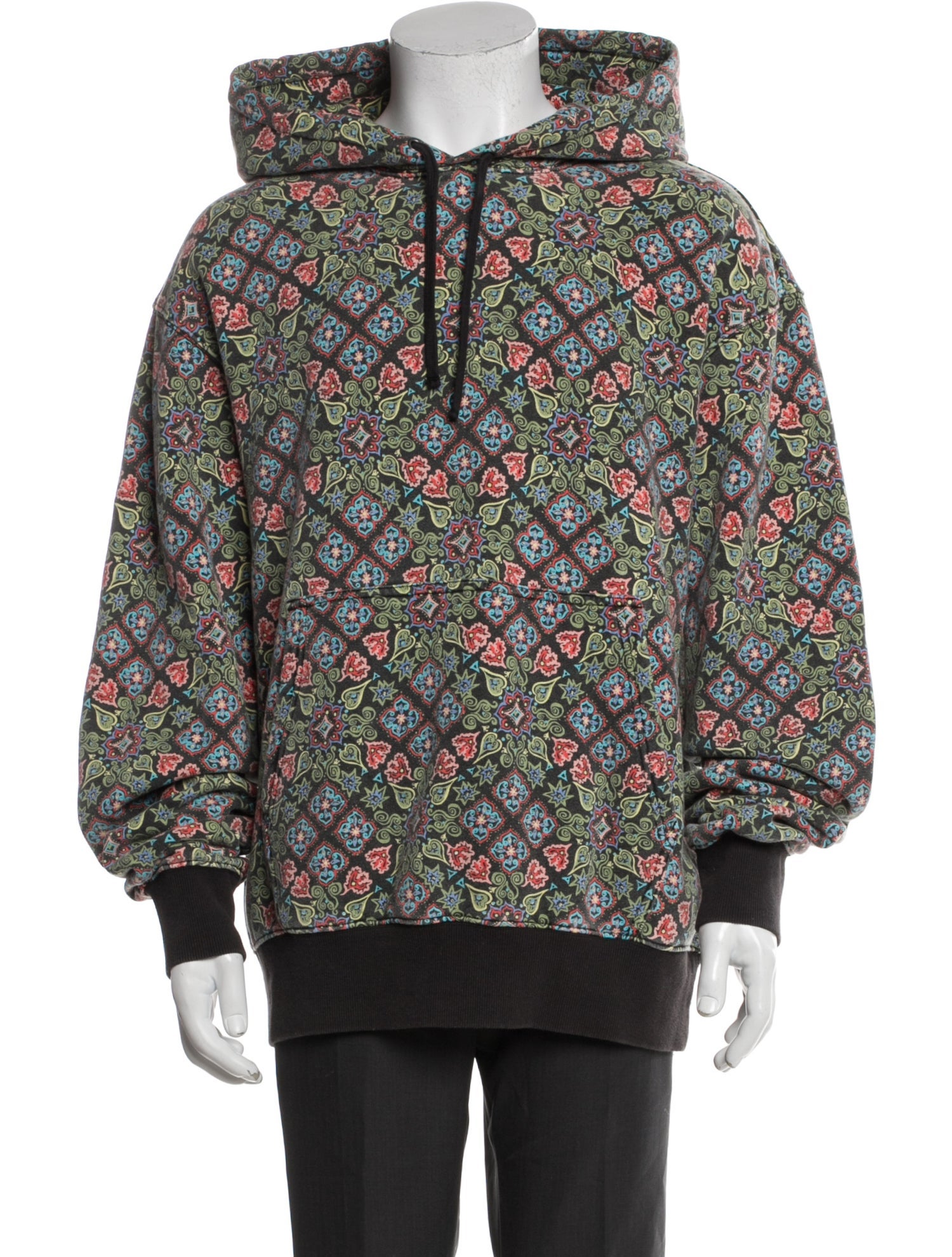 Stüssy Printed Crew Neck Hoodie