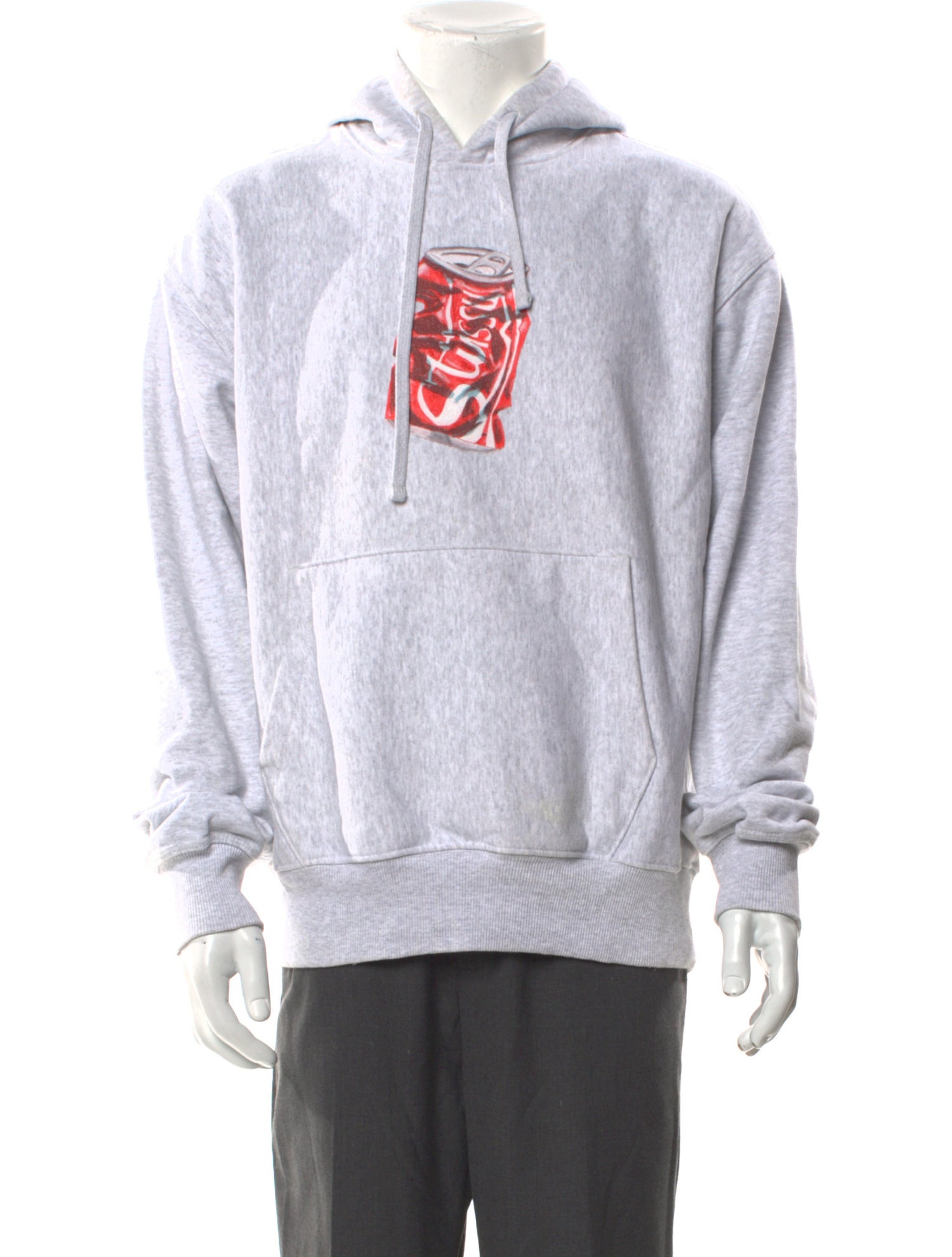 Stüssy Graphic Print Crew Neck Hoodie