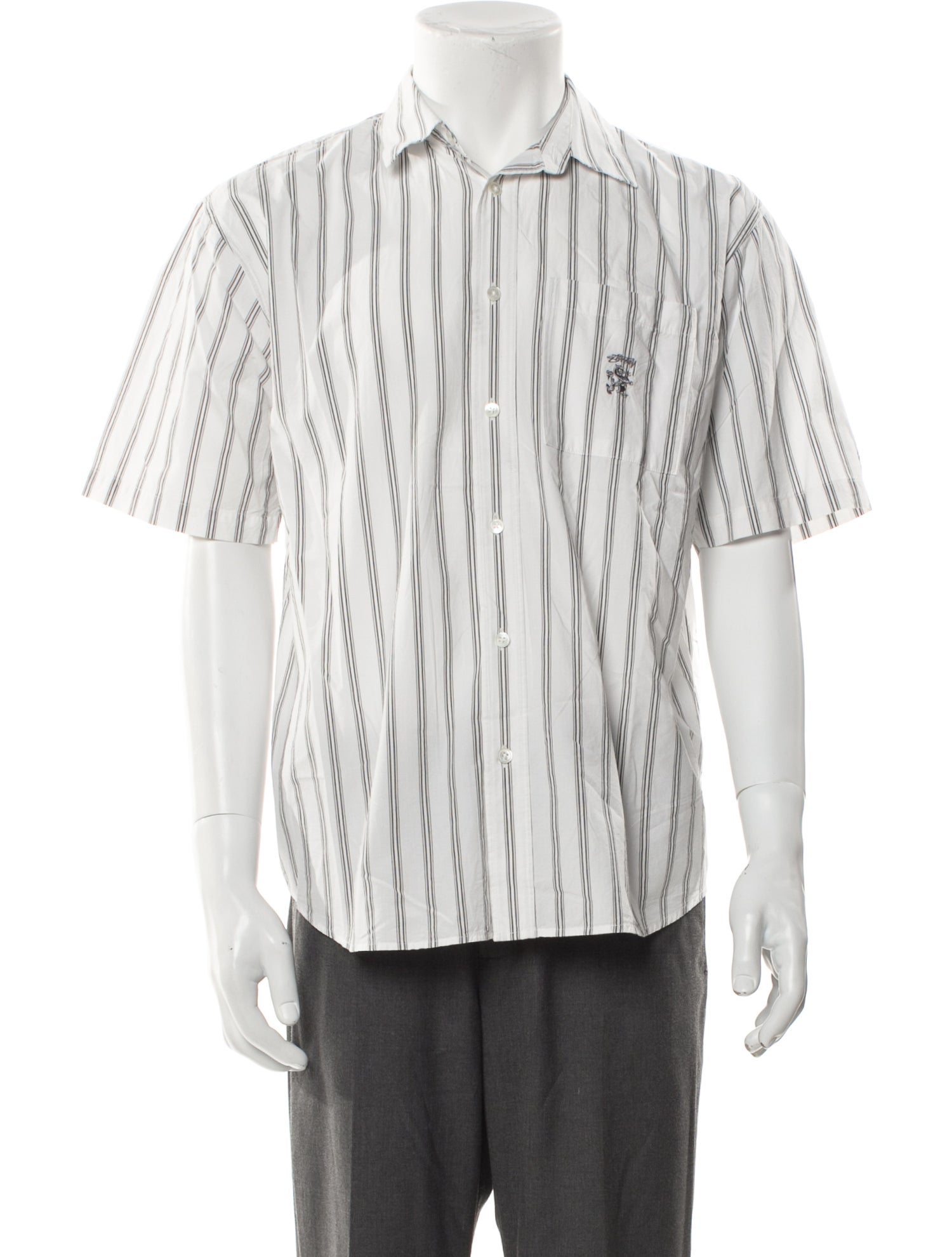 Stüssy Striped Short Sleeve Shirt