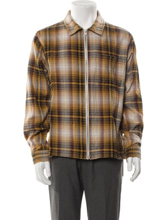 Stüssy Plaid Print Utility Jacket