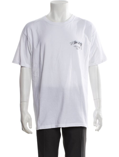 Stüssy Graphic Print Crew Neck T-Shirt
