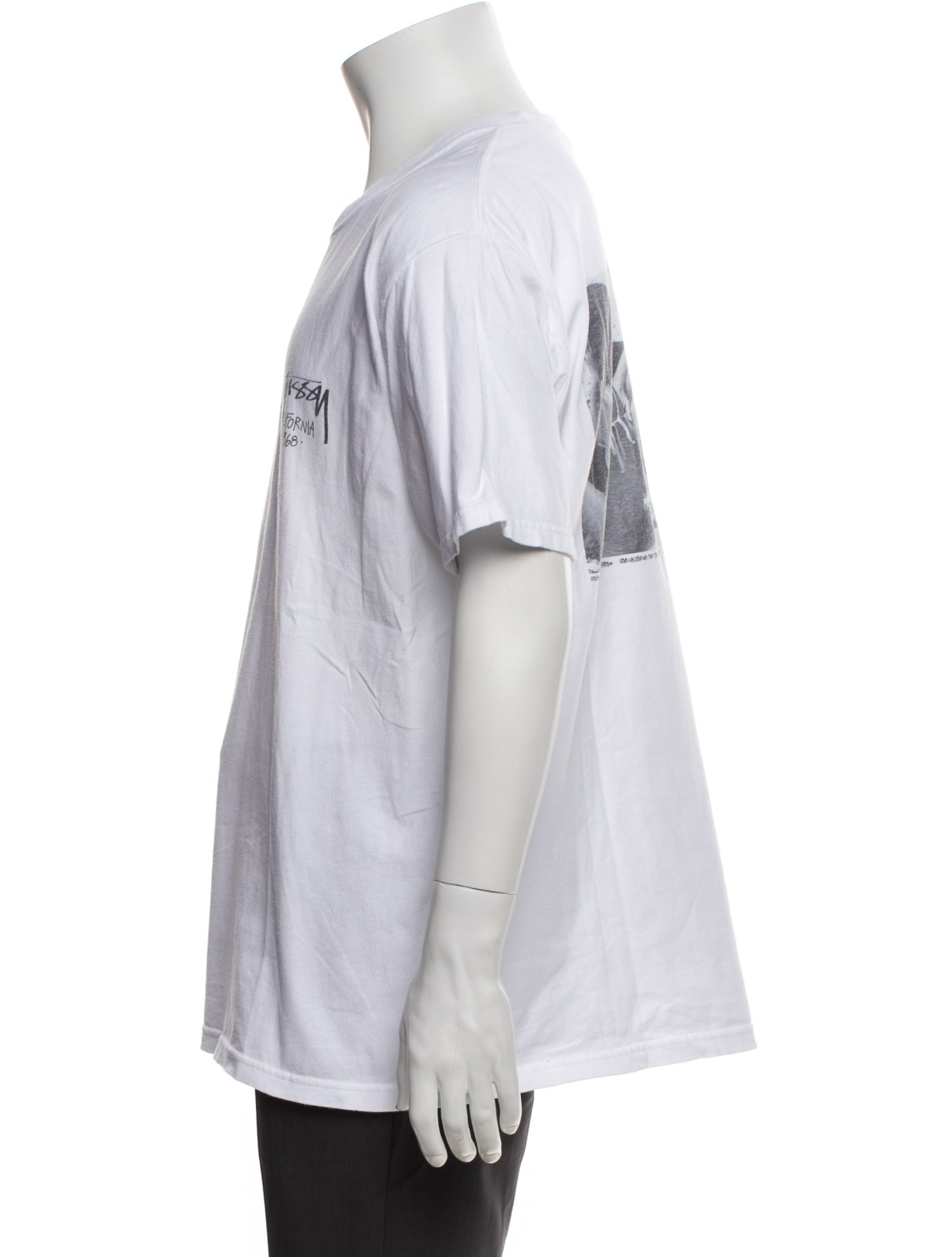 Stüssy Graphic Print Crew Neck T-Shirt