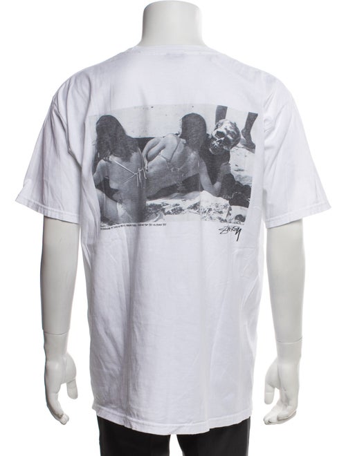 Stüssy Graphic Print Crew Neck T-Shirt