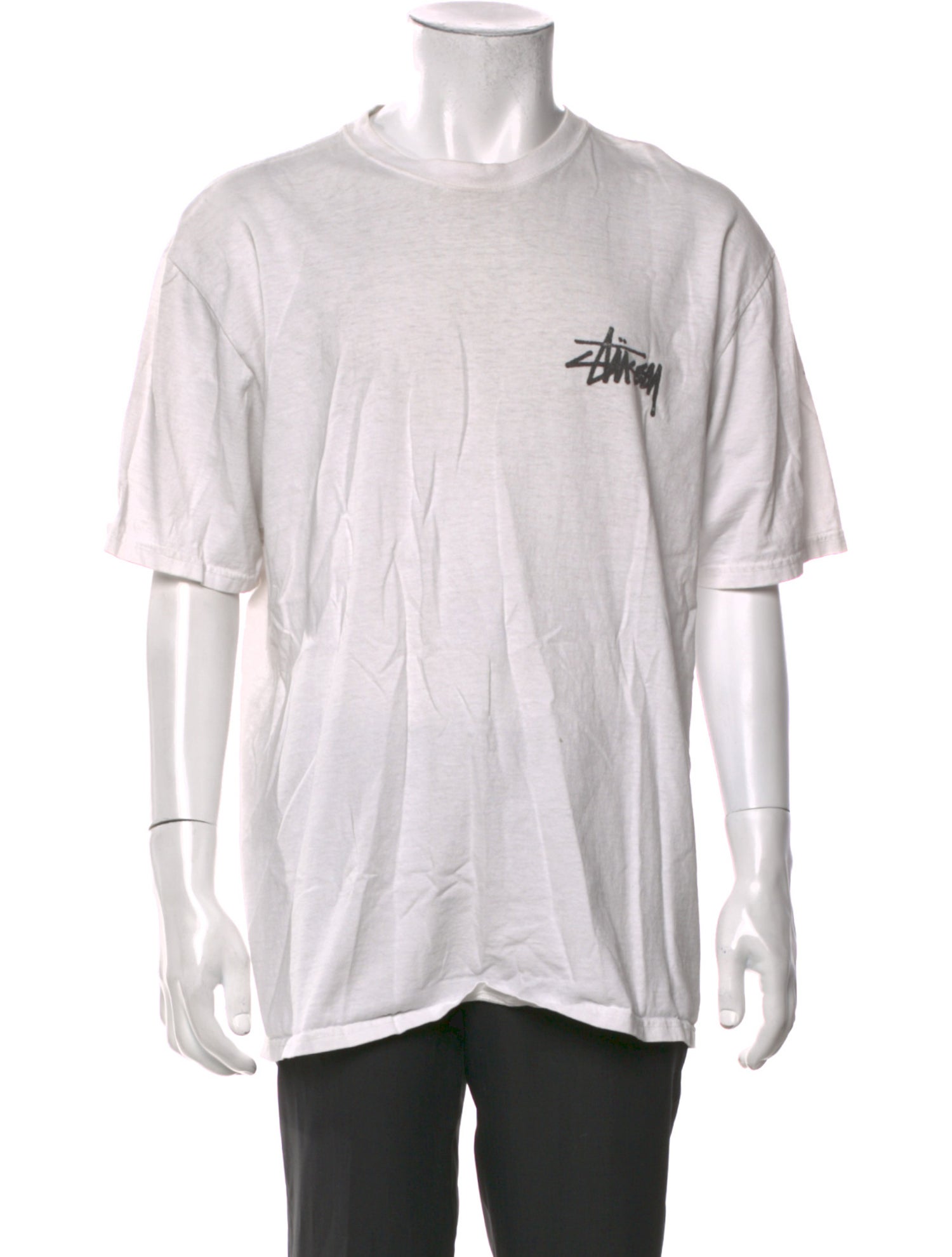 Stüssy Graphic Print Crew Neck T-Shirt