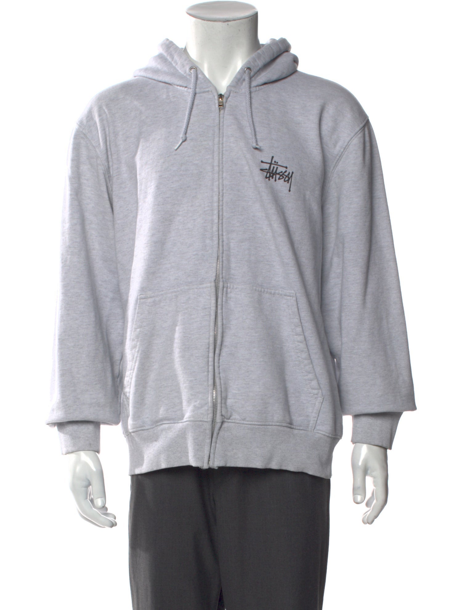 Stüssy Graphic Print Crew Neck Hoodie