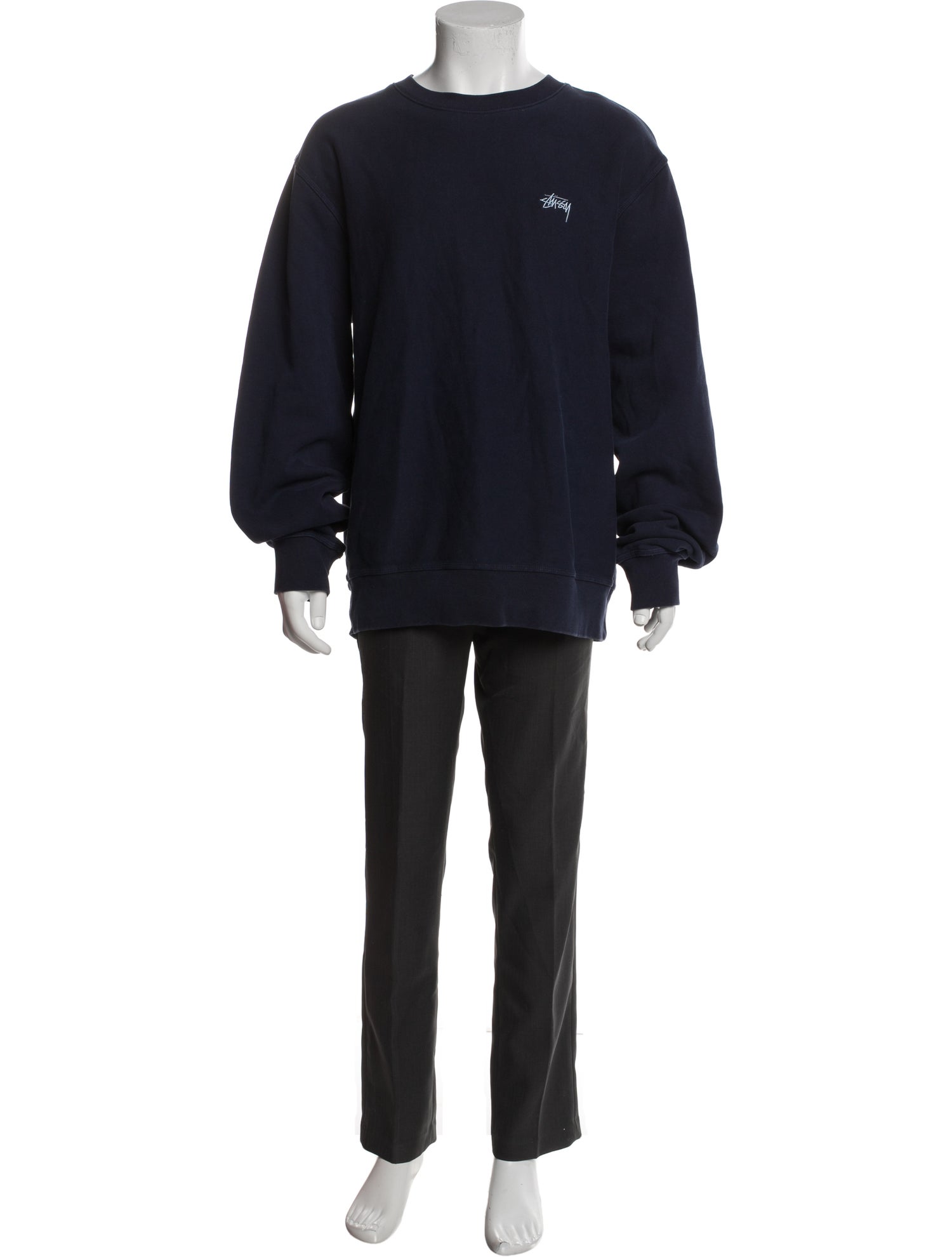 Stüssy Crew Neck Long Sleeve Pullover