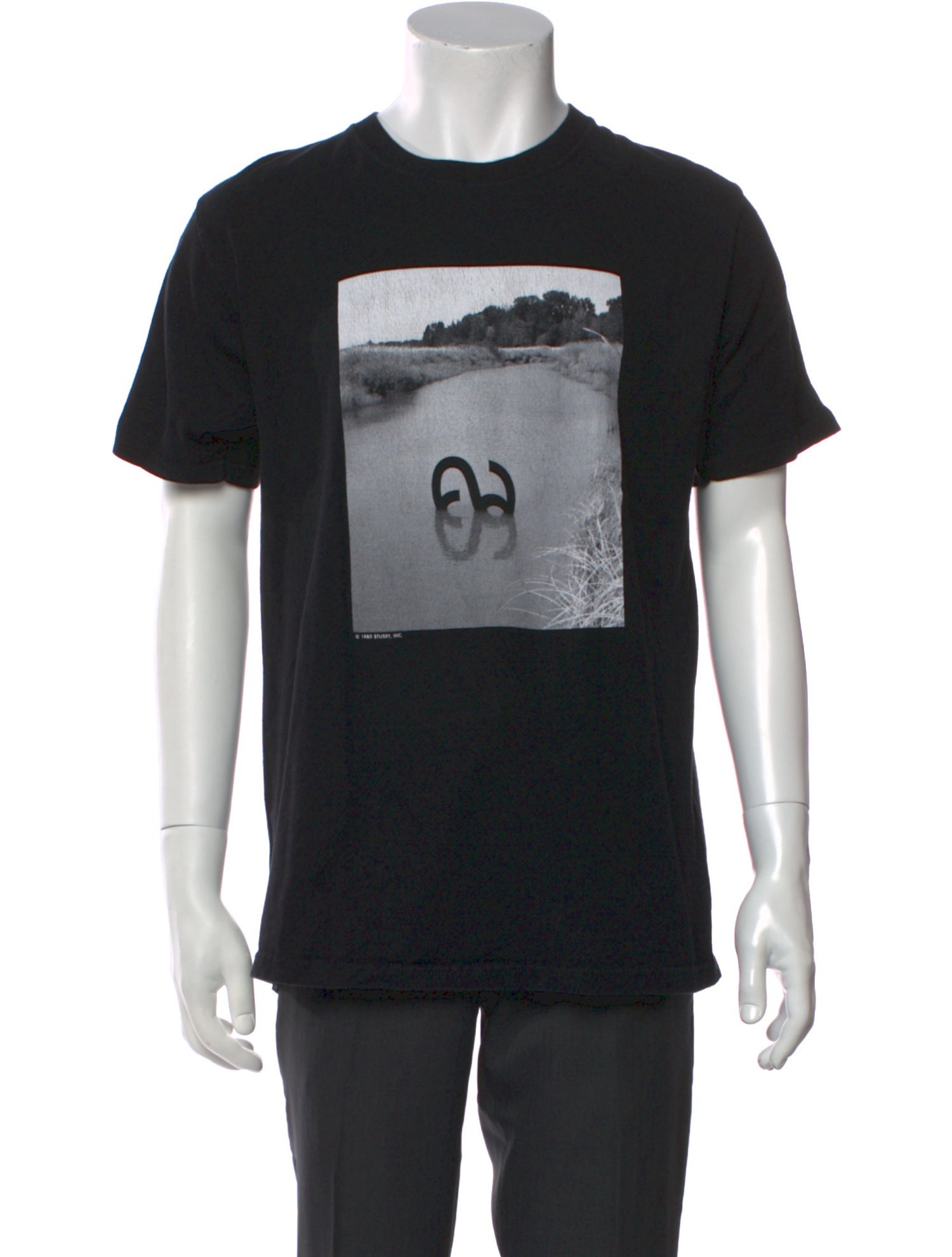 Stüssy Graphic Print Crew Neck T-Shirt