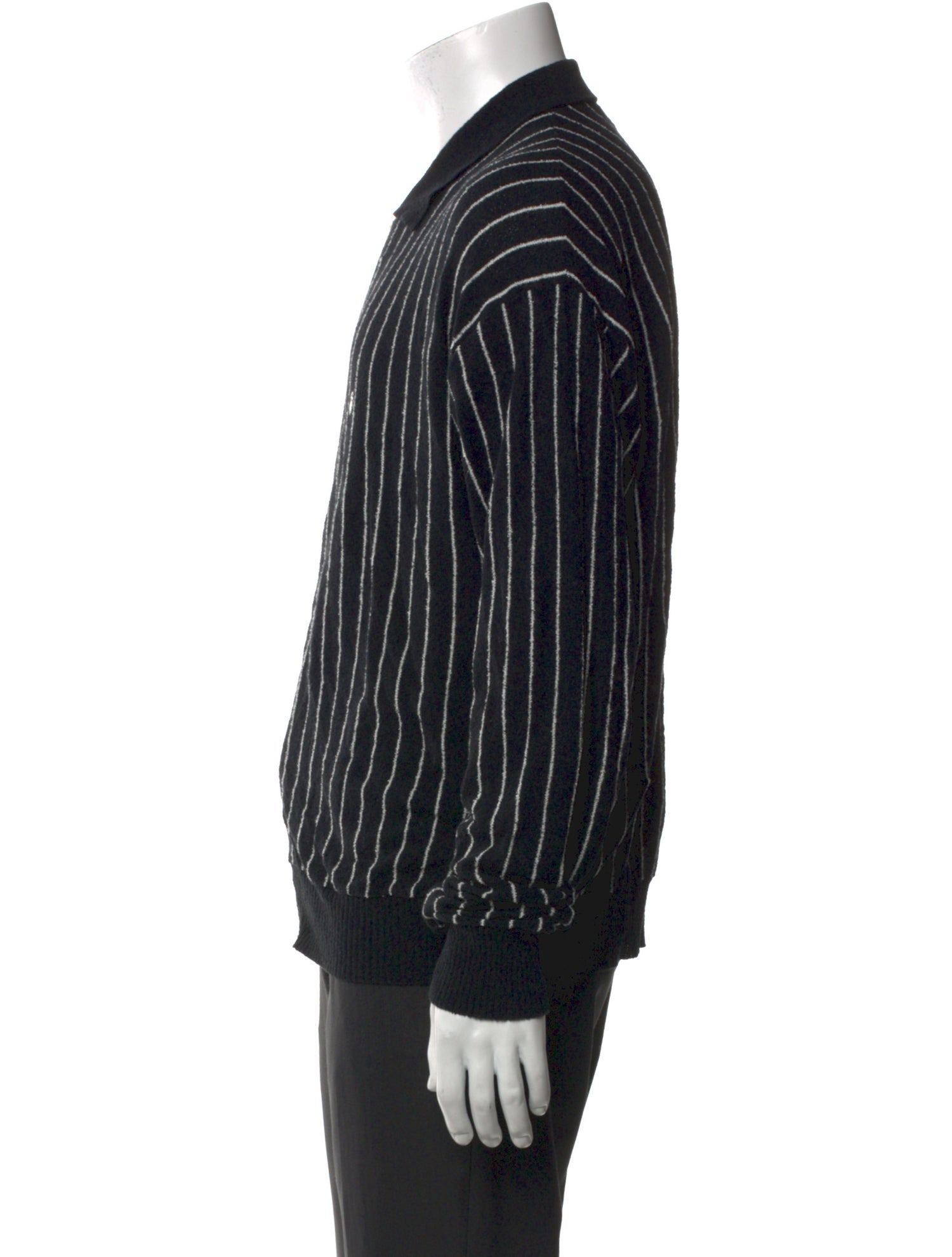 Stüssy Striped Crew Neck Sweatshirt