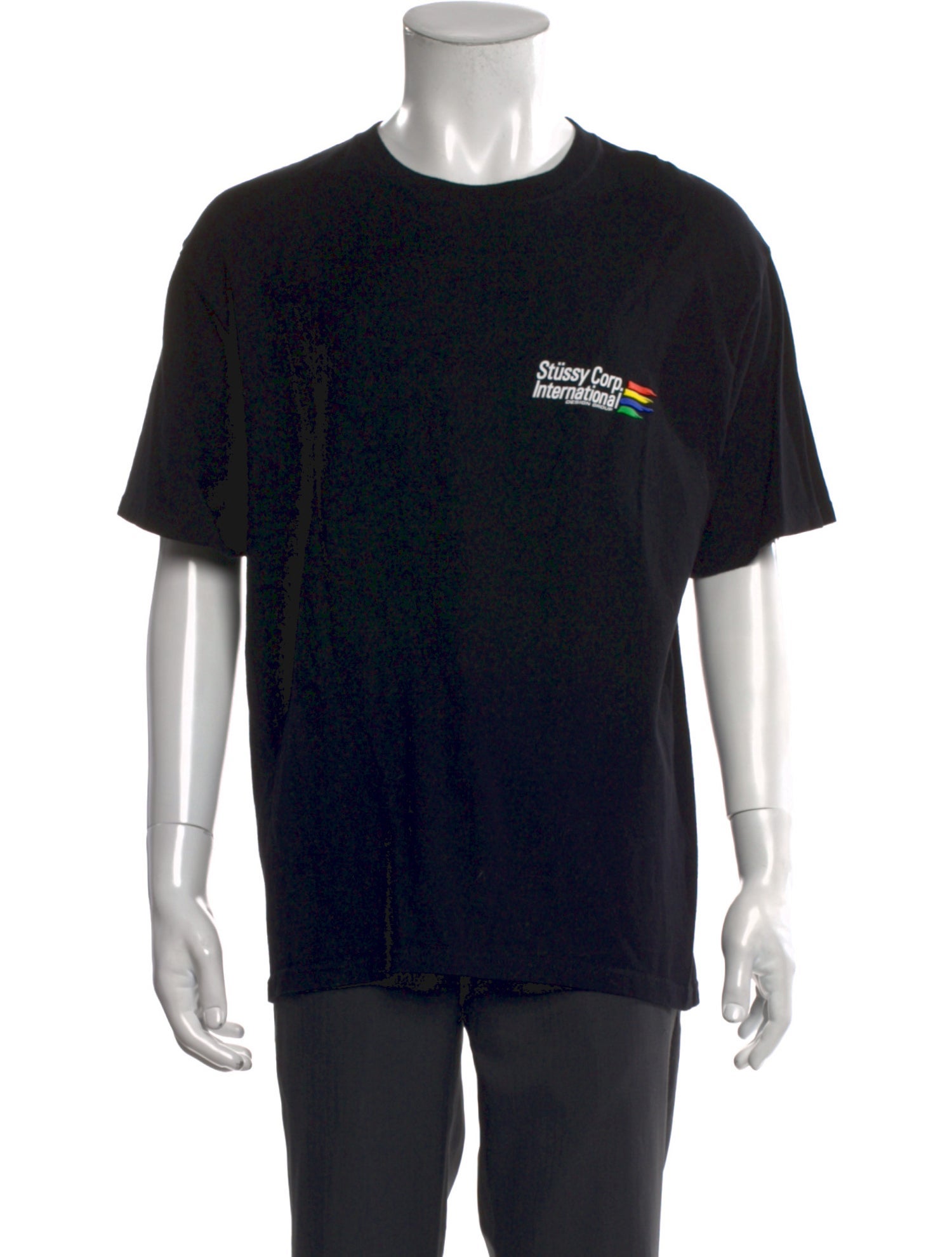 Stüssy Graphic Print Crew Neck T-Shirt