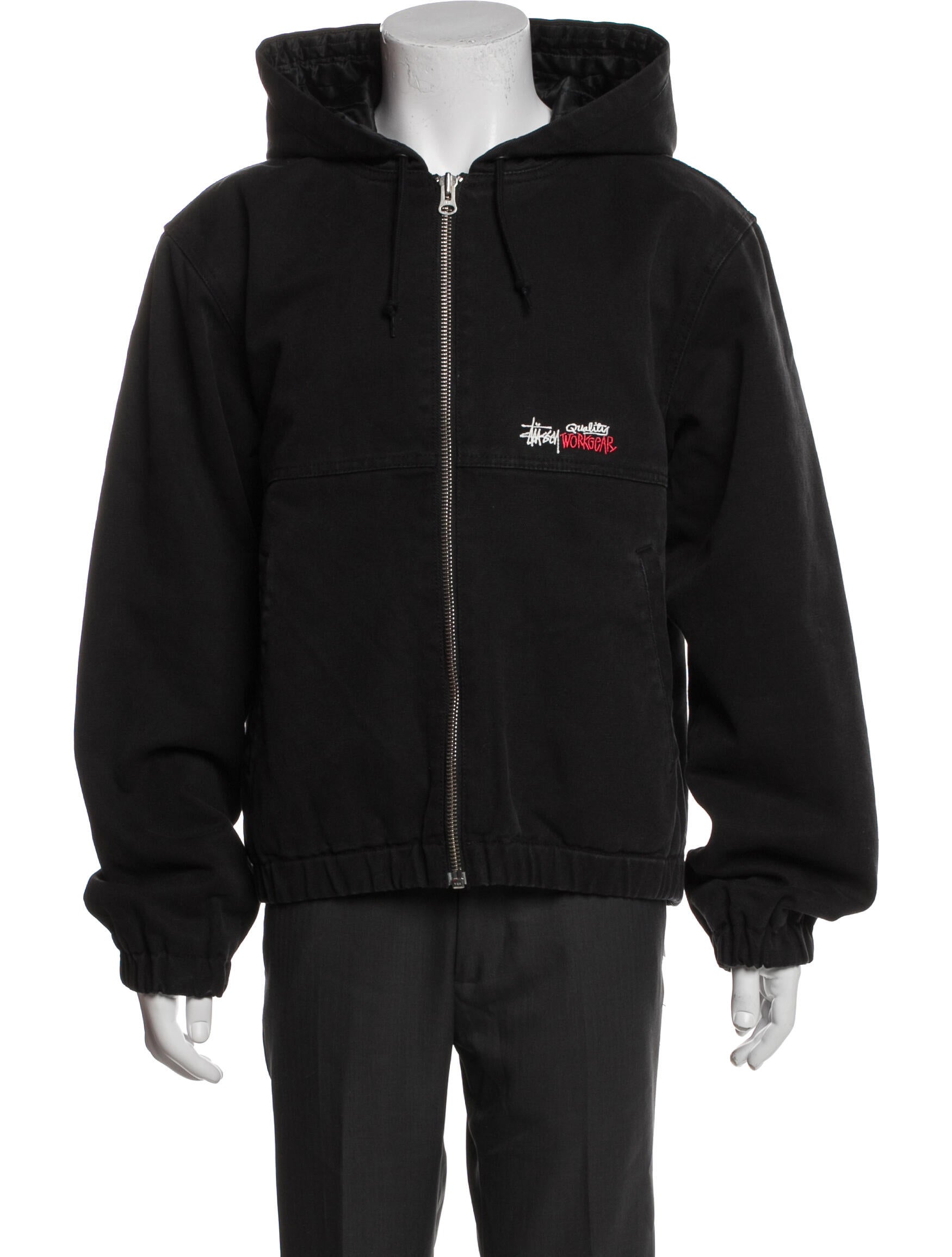 Stüssy Graphic Print Puffer Coat