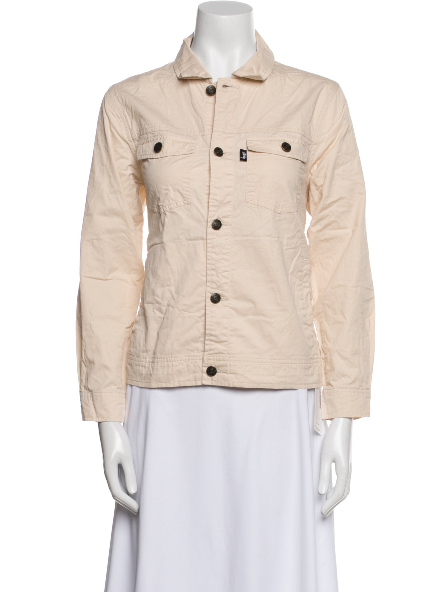 Stüssy Long Sleeve Button-Up Top