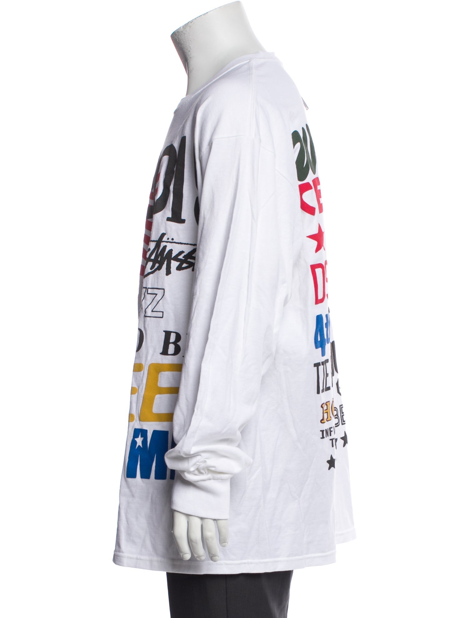 Stüssy Graphic Print Crew Neck T-Shirt