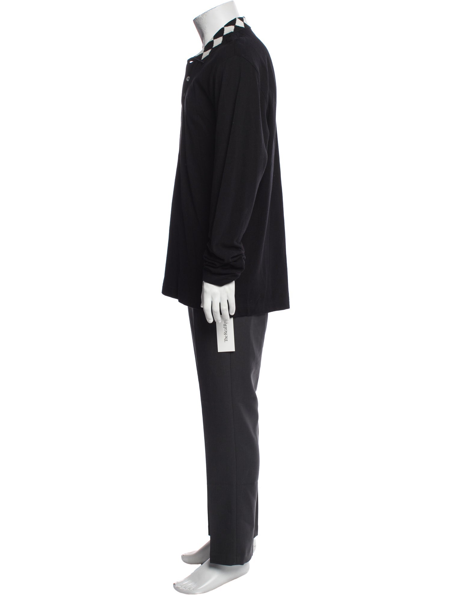 Stüssy Crew Neck Long Sleeve Henley