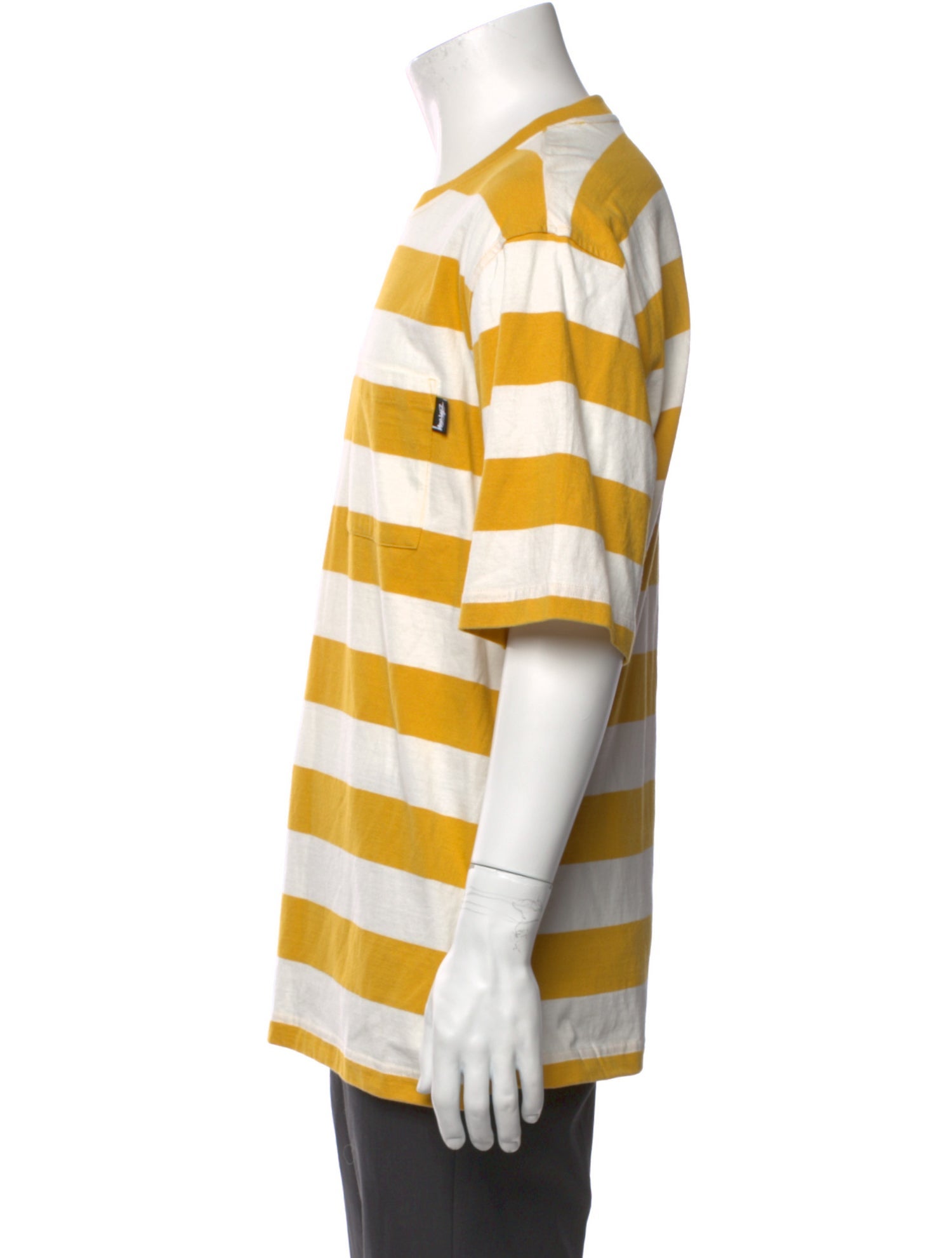 Stüssy Striped Crew Neck T-Shirt