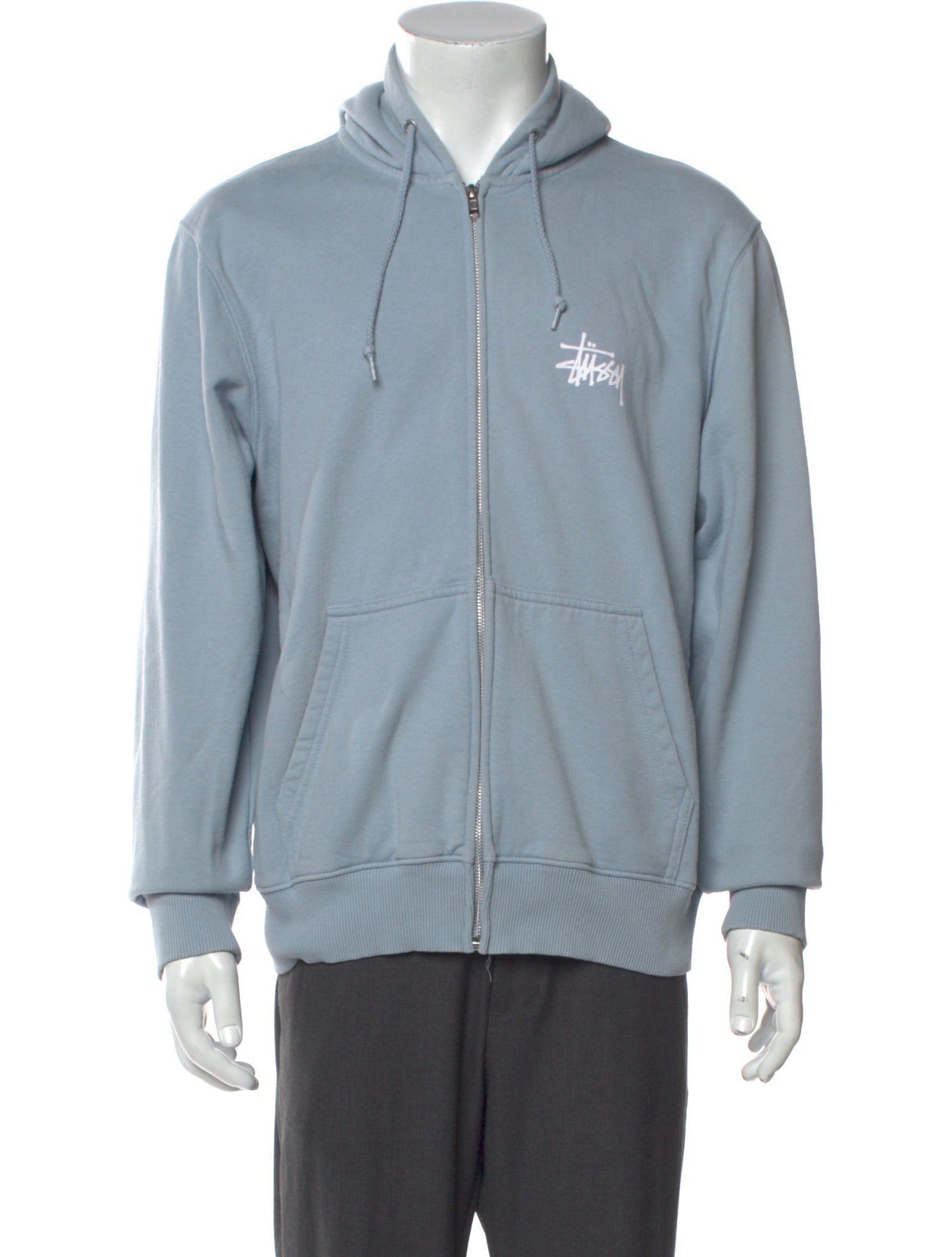 Stüssy Graphic Print Crew Neck Hoodie