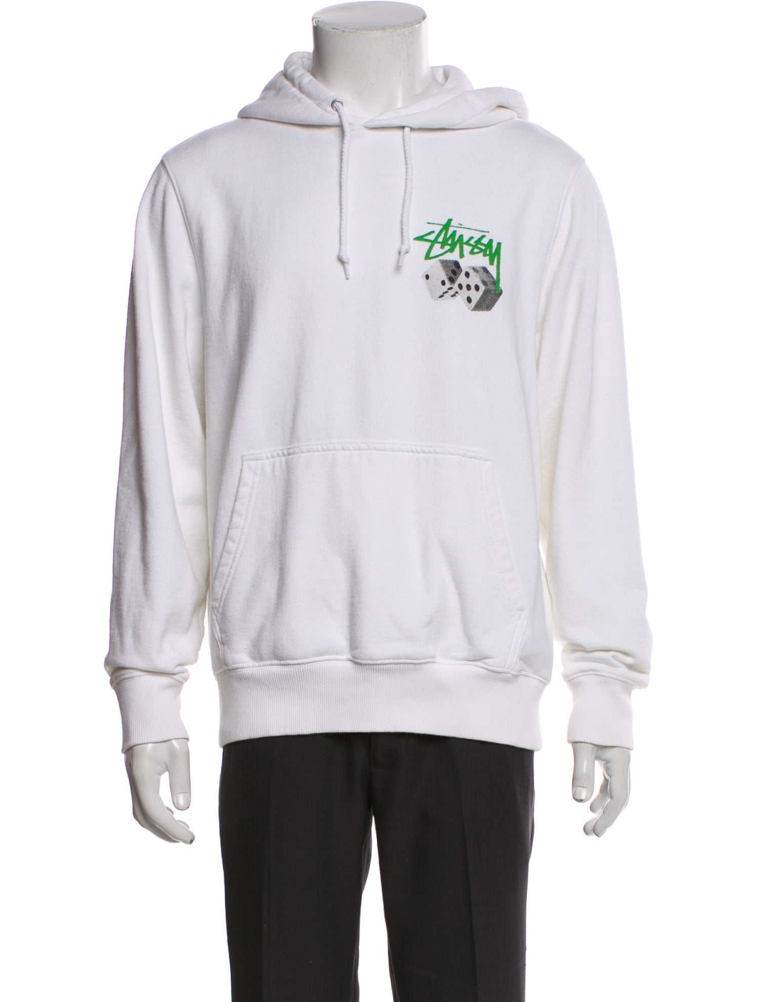 Stüssy Graphic Print Crew Neck Hoodie