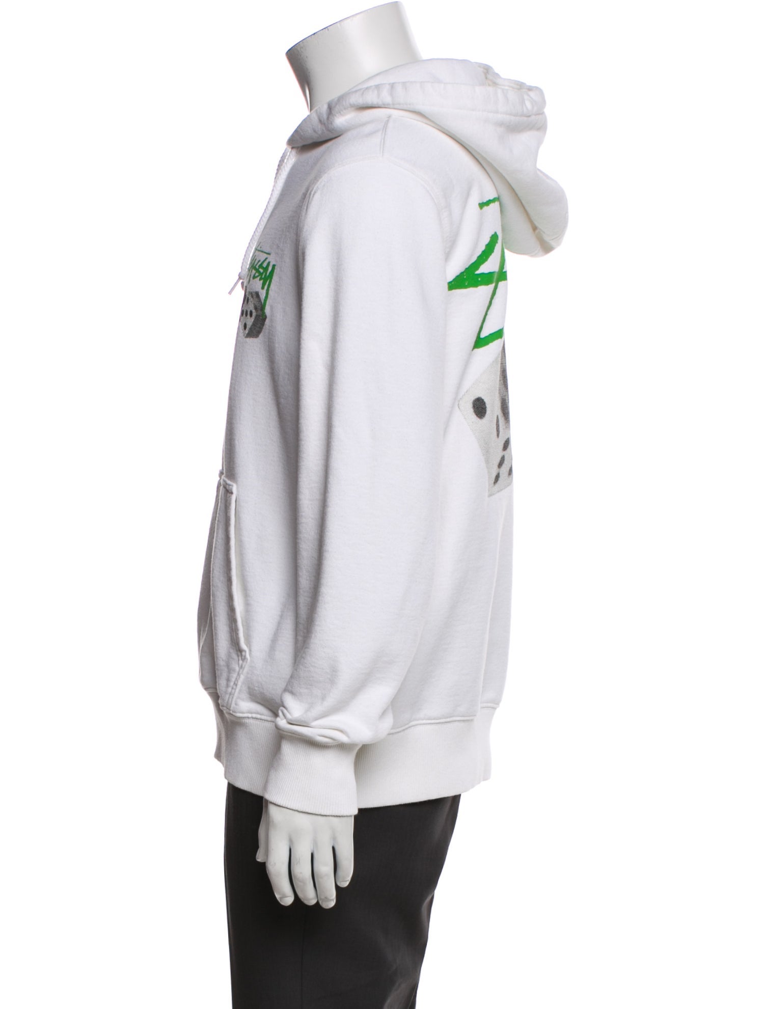 Stüssy Graphic Print Crew Neck Hoodie