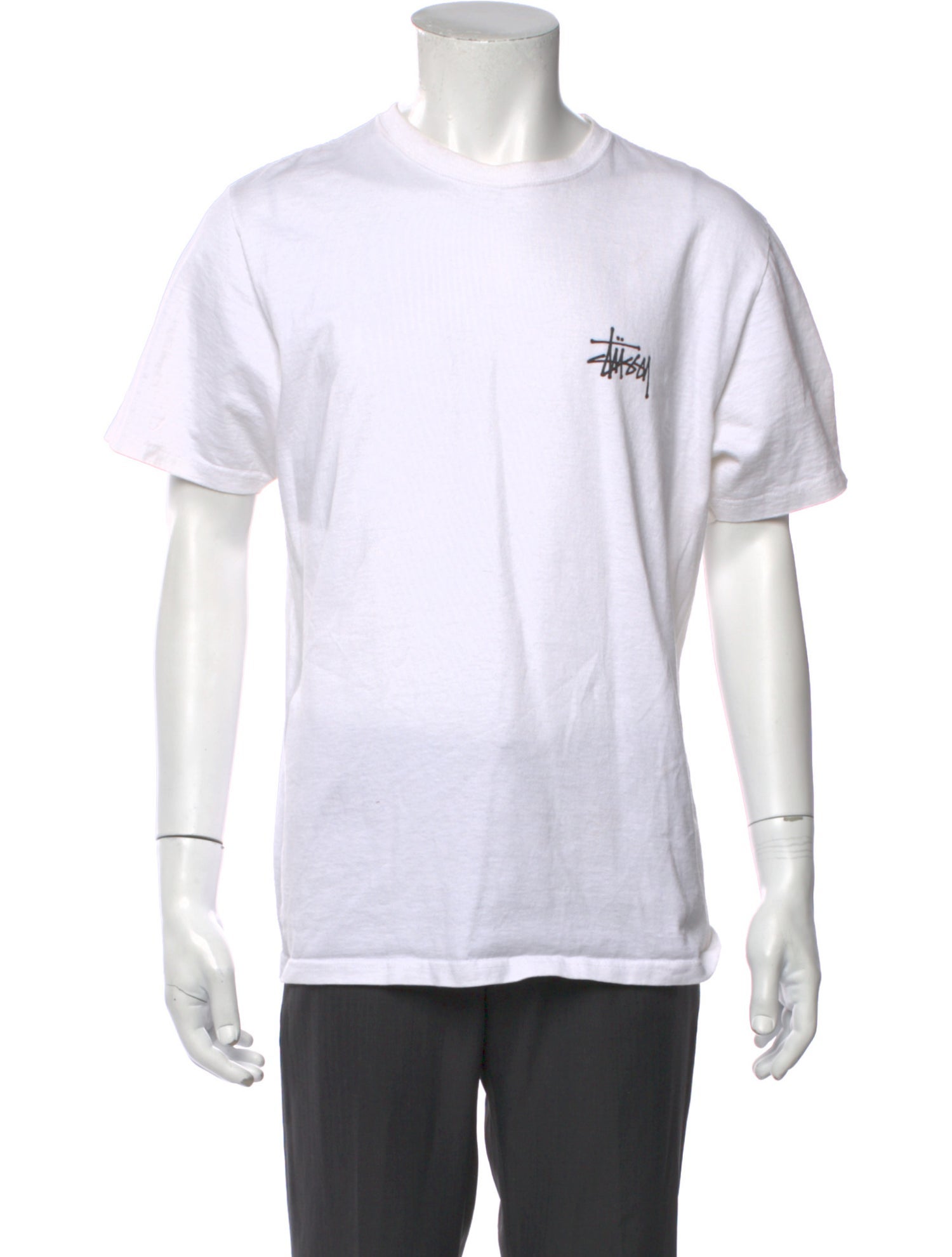 Stüssy Graphic Print Crew Neck T-Shirt
