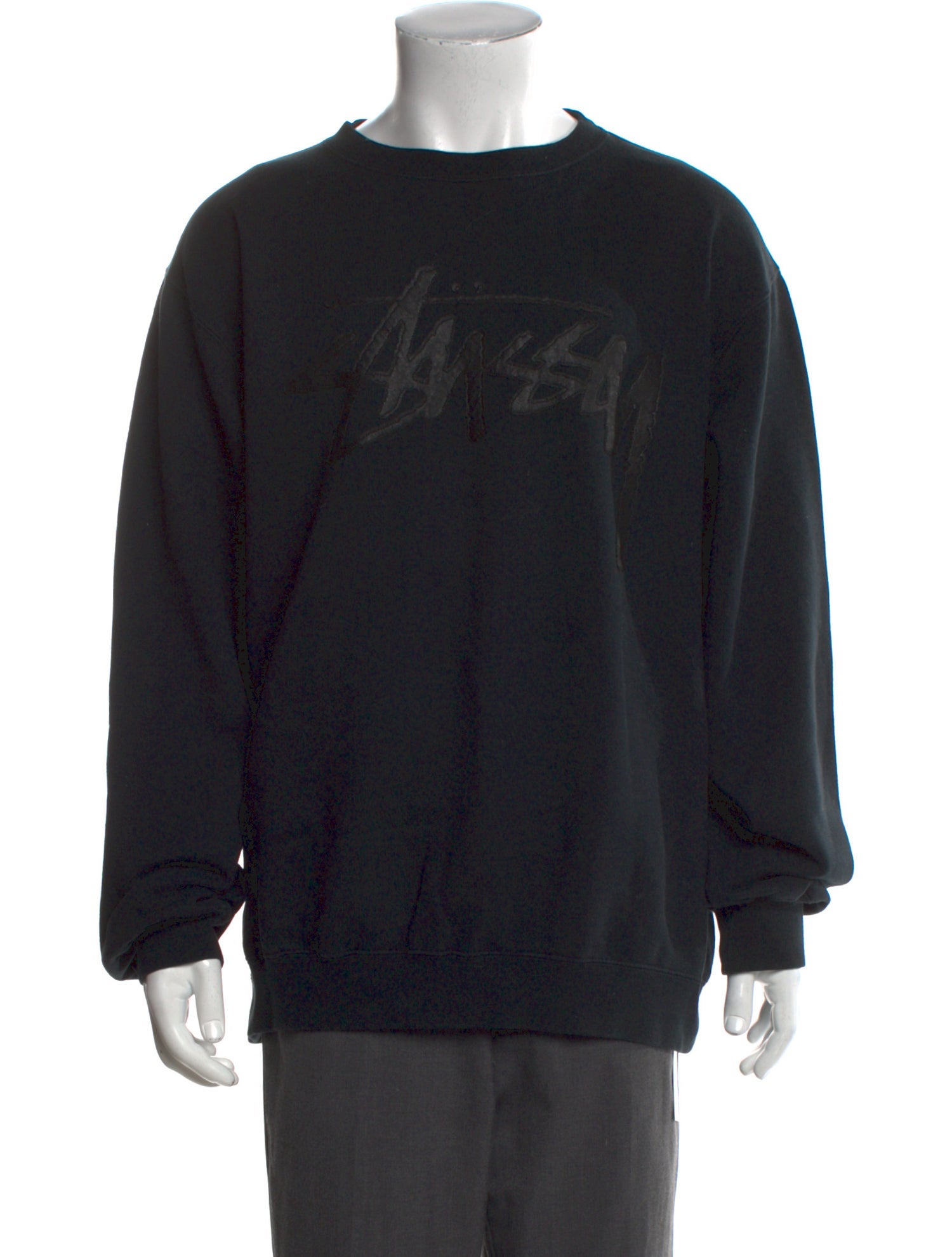 Stüssy Crew Neck Long Sleeve Sweatshirt
