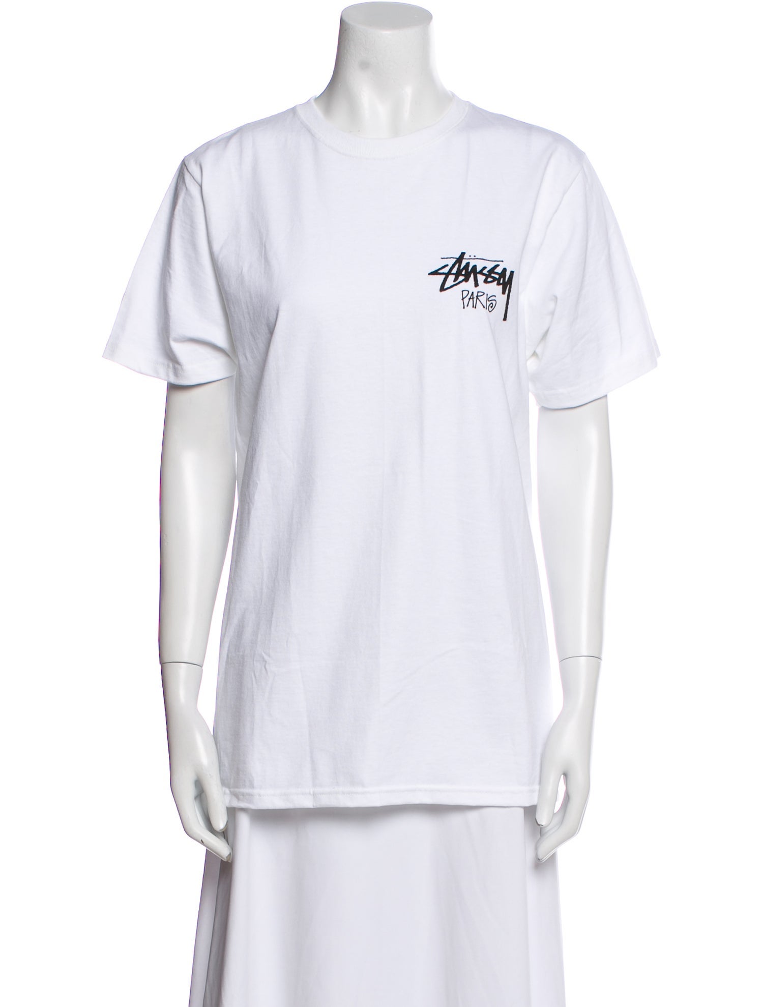 Stüssy Graphic Print Crew Neck T-Shirt