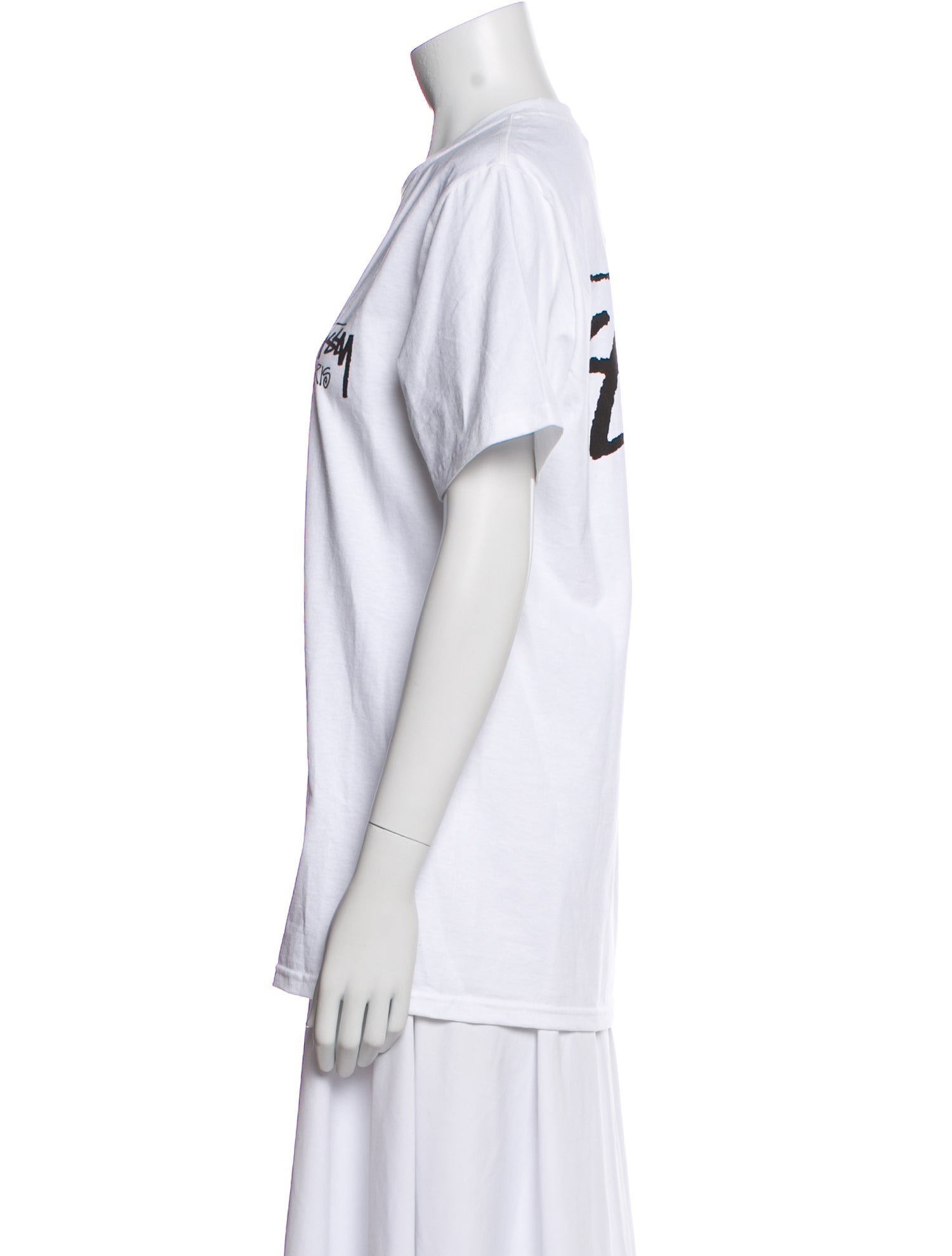 Stüssy Graphic Print Crew Neck T-Shirt