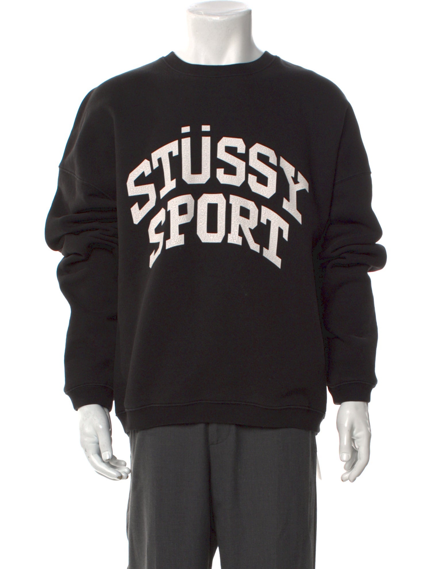 Stüssy Graphic Print Crew Neck Sweatshirt