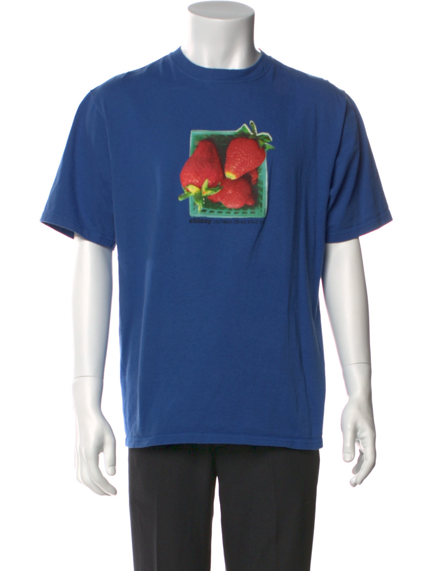 Stüssy Graphic Print Crew Neck T-Shirt